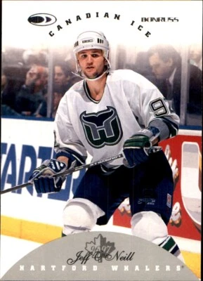 1996-97 Donruss Canadian Ice #82 Jeff O'Neill HARTFORD WHALERS - Image 1 of 2
