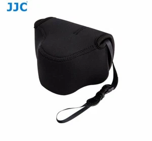 JJC OC-F1BK Neoprene Camera Pouch Case Bag for 127 x 85 x 84mm camera with lens - Picture 1 of 8