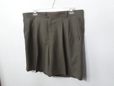 Pantalones Cortos de Golf Callaway Para Hombre Talla 40 Verde Opti Dry Wicking UPF 50 Pliegues Usados Foto 1 de 4