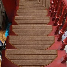 Carpet Stair Tread Mats Step Rugs 16 Pcs/Set Home Staircase Non-slip Protections