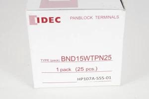 25PCS Brand New IDEC BND15WTPN25  Switch Fast Shipping - Picture 1 of 8