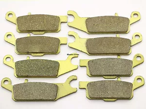 Front Rear Brake Pads For Yamaha Grizzly 700 YFM 700 All Models 2007-2010 Brakes - Picture 1 of 3