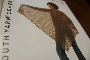 Plymouth Knitting Pattern 1420 Gypsy Shawl Alpaca Prima  - Picture 1 of 1