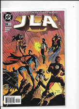 JLA MINT RUN OF EIGHT ISSUES 24-31 MORRISON, DC COMICS 1997.