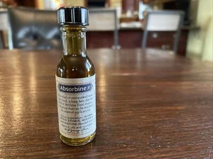Vintage ABSORBINE JR Bottle with Paper Label With Box - Picture 1 of 6