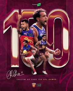 BRISBANE LIONS CHAMPION LAMINATED AFL FOOTBALL TEAM PLAYER POSTER,BARGAIN,1 - Picture 1 of 1