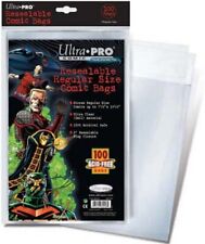 Ultra Pro Regular Size 7-1/8" X 10-1/2" Resealable Comic Bags