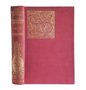 The Talisman By Walter Scott Lovely Antique 1897 Victorian Crusades Middle East - Picture 1 of 15