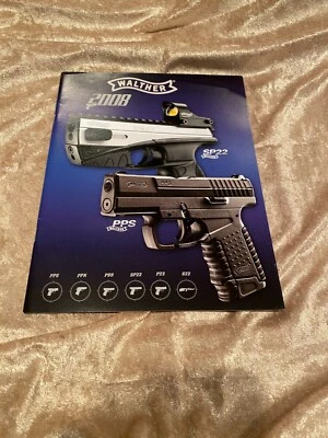 Walther Firearms Catalog 2008 - Image 1 of 4