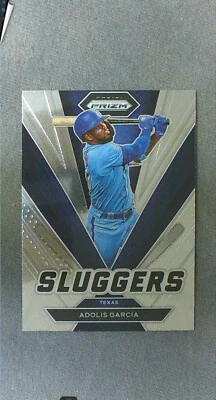 2022 Panini Prizm Sluggers #8 Adolis Garcia Rangers - Image 1 of 2