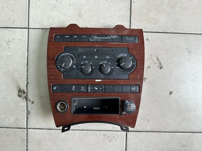 Jeep Grand Cherokee 2005 2007 aire acondicionado control de clima tablero bisel madera 055111010Ac OEM Foto 1 de 4