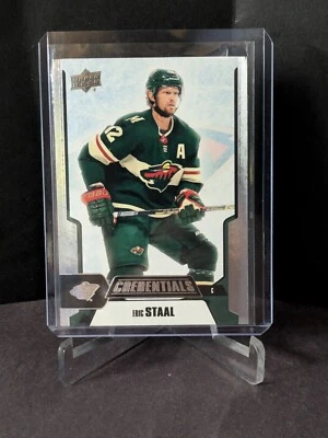 19-20 Upper Deck Credentials #14 Eric Staal - Image 1 of 2
