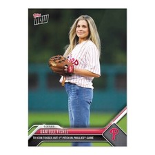Danielle Fishel (Topanga) Phillies First Pitch 2023 MLB TOPPS NOW 931 - Presale