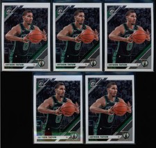LOT OF (5) JAYSON TATUM 2019/20 DONRUSS OPTIC #82 CELTICS PREMIUM CARDS BA1518