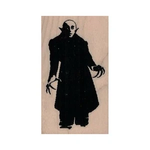  Sello de goma montado, Nosferatu, vampiro, vampiro aterrador, Halloween, monstruo - Imagen 1 de 1