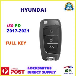 HYUNDAI i30 PD REMOTE KEY 2017 2018 2019 2020 2021 - Picture 1 of 6