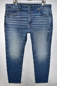 New American Eagle Athletic Fit AirFlex + Stretch Blue Jeans Mens Size 40x32 - Picture 1 of 10