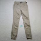 Aeropostale High Waisted Jeggings Women's Tan Size 0 Reg Pre-owned