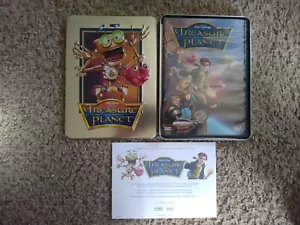 Treasure Planet DVD Collectible Tin Disney Movie Club 1580/3500 W/ Insert & COA - Picture 1 of 14