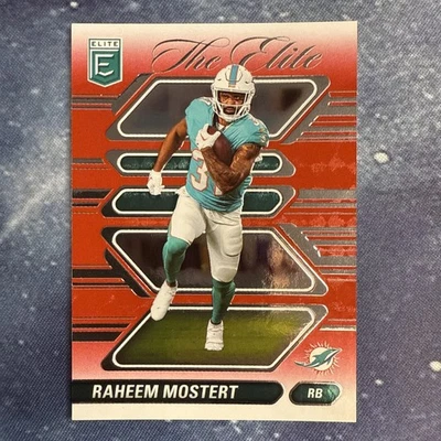 2024 Panini Donruss Elite the Elite Raheem Mostert #3 Red /75 - Image 1 of 4