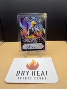 2024 Leaf Heroes & Prospects Kaleb Jackson RCA 4/5 Red SSP 🔥📈 LSU Tigers NFL - Bild 1 von 7