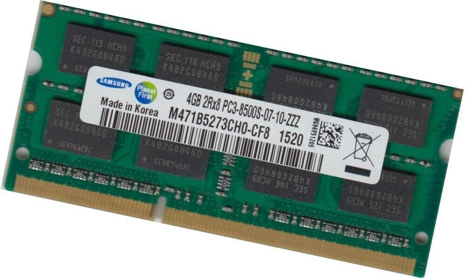 Samsung 4Gb DDR3 1066 MHZ RAM Memory Apple Macbook IMAC Mac Mini 2008/2009 - Image 1 of 1