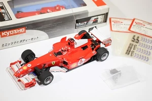 Kyosho Mini-Z Mini-Z F1 AM Ferrari Chassis & Body set USED W/ spare body - Picture 1 of 12