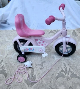 Vintage Baby Born Trike, Pink with Flowers & Bird Pedals, Cycle Toy,Rare - Picture 1 of 12