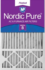 16x25x5 (4 3/8) Honeywell/Lennox Replacement MERV 8 Air Filter 1 Pack - Picture 1 of 7