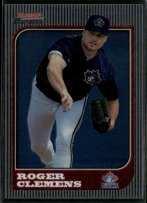1997 Bowman Chrome #46 Roger Clemens - Image 1 of 2
