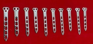 Piastra T tplo ortopedica veterinaria stile 3,5 mm e 2,7 Voi lotto di 10 pezzi - Foto 1 di 2