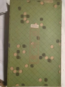Vintage 1960s Japanese Go Boardgame Stone Pieces + Board Made In Japan. 1008 - Picture 1 of 4
