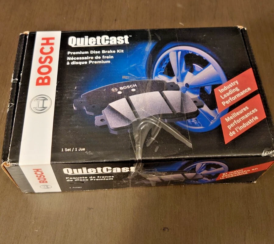 Pastillas de freno HONDA 84-00 Accord Civic Civic del Sol CRX Bosch BC273 QuietCast Foto 1 de 2