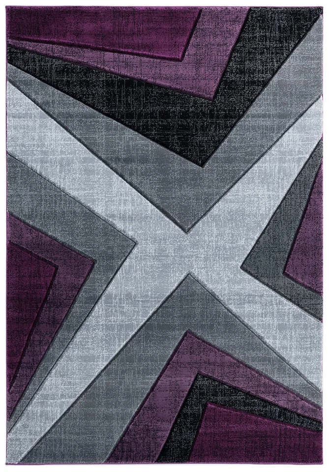 Área rectangular gris ciruela Bristol Zine 10082 1'10"x2'8" Foto 1 de 1