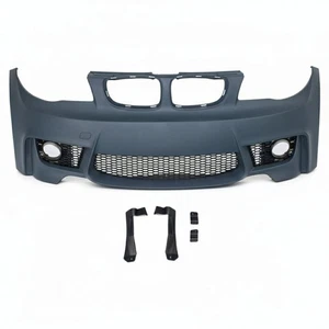 Sport Bumper Front With Grille suitable fits for BMW1 E81 E87 2004-2011 M1 style - Picture 1 of 1