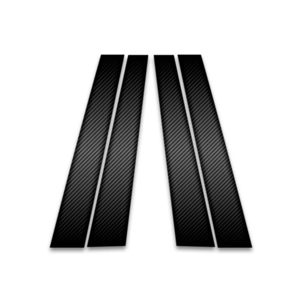 4pc Carbon Fiber Pillar Post Covers for 1992-2011 Mercury Grand Marquis Foto 1 de 1