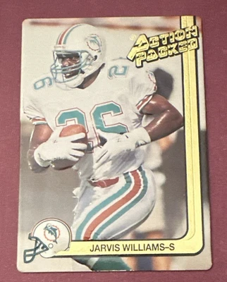 1991 Action Packed #150 Jarvis Williams - Miami Dolphins - Image 1 of 2