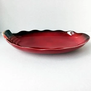Vintage 1950s Carlton Ware Rouge Royale Oval Serving Dish 29 x 18 cm - Picture 1 of 11