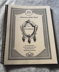 Sylvia Browne Presents Journey of the Soul: Topic 2: Creation 1992 Spiral Bound - Bild 1 von 3