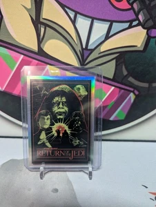 Palpatine Luke & Vader #ROTJ-4 2023 Topps Star Wars Galaxy 40th Poster Art - Bild 1 von 2