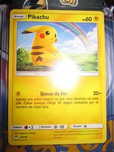 POKEMON PROMO (◕‿◕✿) PIKACHU 20/40 NEUVE FRENCH MINT MC DO 2019 HAPPY MEAL - Imagen 1 de 2