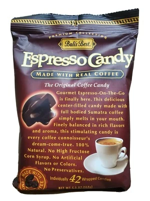 Bali's Best Espresso Candy Coffee candies 5.3oz