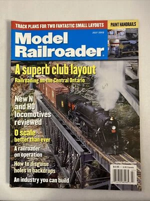 2002 July, Model Railroader Magazine, Your First Model Railroad (MH586) - Image 1 of 3