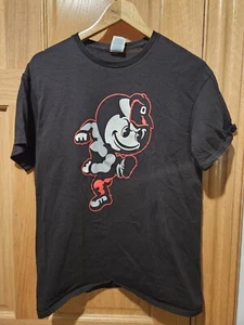 Ohio State Buckeyes Brutus Mascot Men Size Medium T-Shirt Red By Ohio St Apparel - Picture 1 of 3