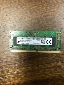 Micrón de memoria para computadora portátil 4 GB DDR4 3200 MHz PC4-3200AAA MTA4ATF51264HZ SO-DIMM - Imagen 1 de 2