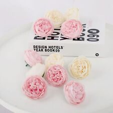 Fake Silk Flower Heads Peony Type For Wedding Birthday Party Home Decoration New