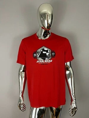 Run Disney Star Wars Darkside Marathon Shirt, Mens Size XLarge, Red, 2017 - Image 1 of 4