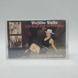 Virjilio Valle Y Su Amor De Michocan 16 Exitos De Pege Cassette Nuevo Rare!!! - Picture 1 of 3