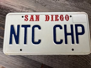 San Diego NTC CHP License Plate - Metal - Souvenir - Picture 1 of 2