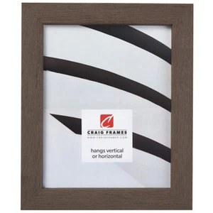 Craig Frames 1.25 Inch Wide Distressed Gray Picture Frame - Picture 1 of 12
